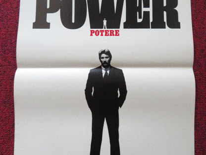 POWER ITALIAN LOCANDINA POSTER RICHARD GERE GENE HACKMAN 1986