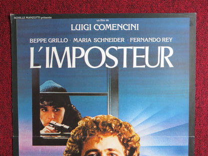 LOOKING FOR JESUS FRENCH POSTER BEPPE GRILLO MARIA SCHNEIDER 1982