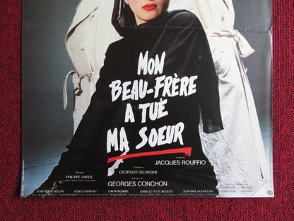 MON BEAU-FRERE A TUE MA SOEUR FRENCH POSTER MICHEL SERRAULT MICHEL PICCOLI 1986