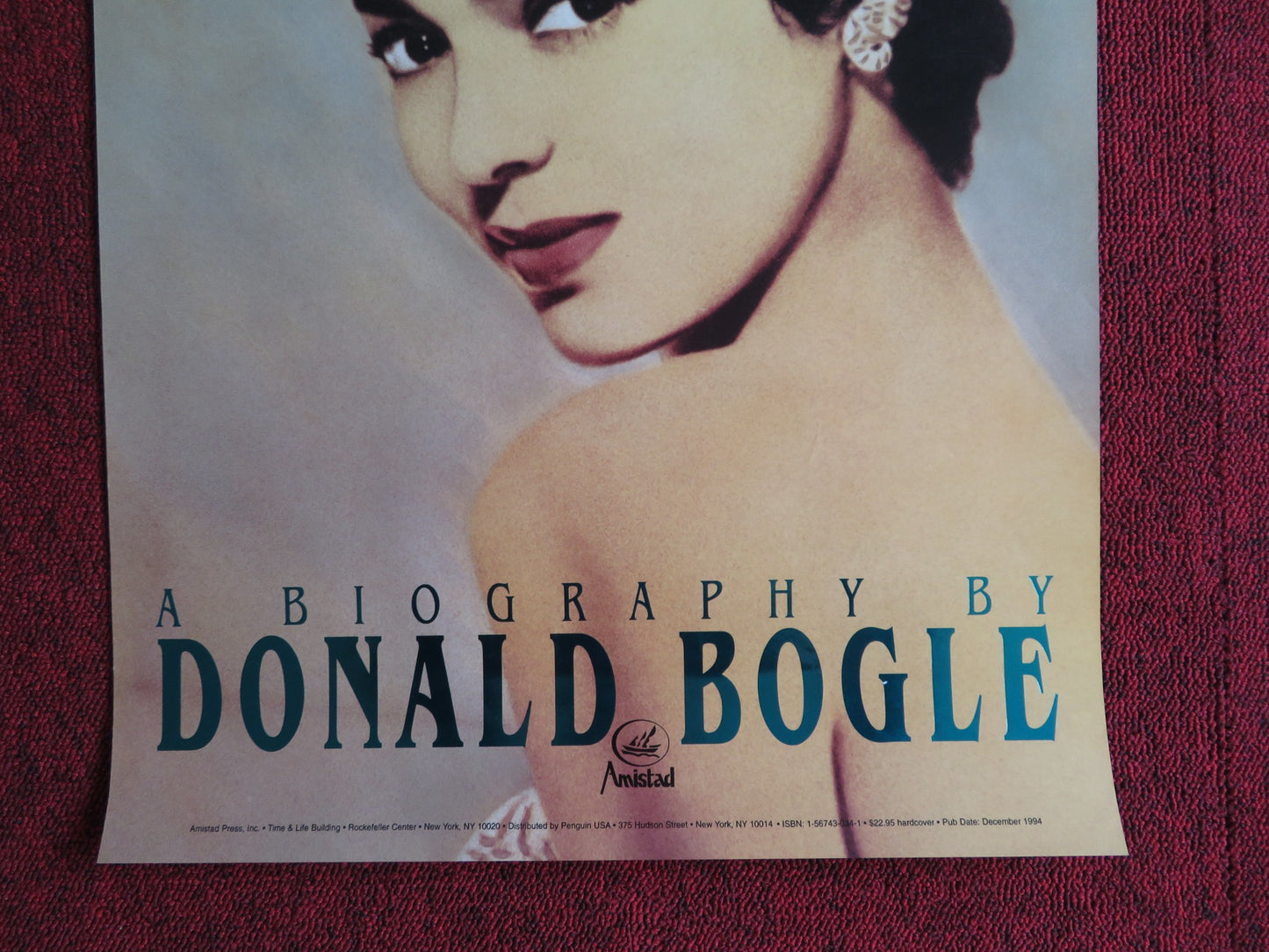 DOROTHY DANDRIDGE U.S POSTER BOOK ADVERTISMENT 1994