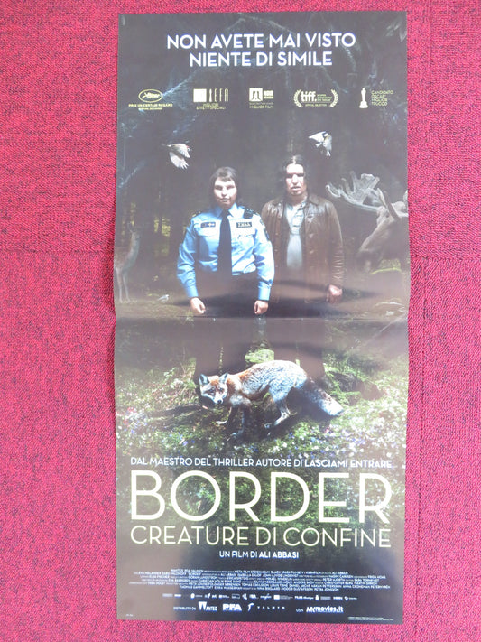 BORDER ITALIAN LOCANDINA POSTER EVA MELANDER EERO MILONOFF 2018