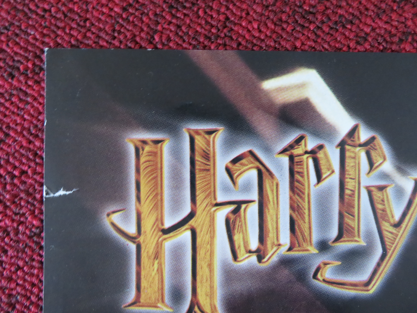 HARRY POTTER AND THE SORCERER'S STONE ITALIAN FOTOBUSTA POSTER D.RADCLIFFE 2001