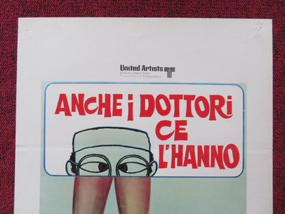 THE HOSPITAL ITALIAN LOCANDINA POSTER GEORGEC. SCOTT DIANA RIG 1971