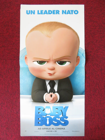 THE BOSS BABY ITALIAN LOCANDINA POSTER ALEC BALDWIN LISA KUDROW  2017