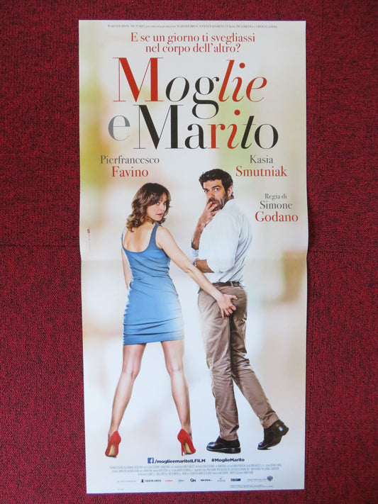 HUSBAND & WIFE ITALIAN LOCANDINA POSTER FAVINO SMUTNIAK  2017