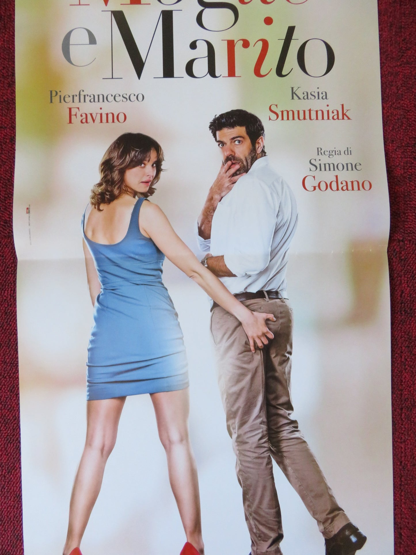 HUSBAND & WIFE ITALIAN LOCANDINA POSTER FAVINO SMUTNIAK  2017