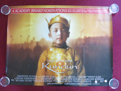 KUNDUN UK QUAD (30"x 40") ROLLED POSTER TENZIN THUTHOB TSARONG 1997