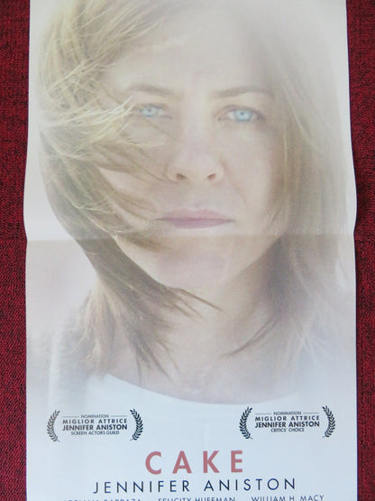 CAKE ITALIAN LOCANDINA POSTER JENNIFER ANISTON 2014