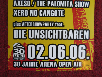 ONDA LATINA  ATTWENGER TEXTA AUSTRIAN MUSIC PROMO POSTER 2006