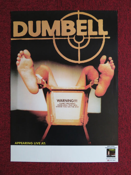 DUMBELL DIMESTORE ROMEO US MUSIC PROMO ALBUM POSTER 2007