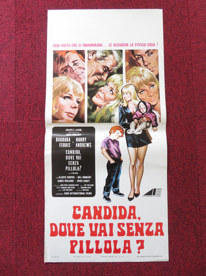 GIRL LIKE ME ITALIAN LOCANDINA POSTER BARBARA FERRIS HARRY ANDREW ANDREWS 1969