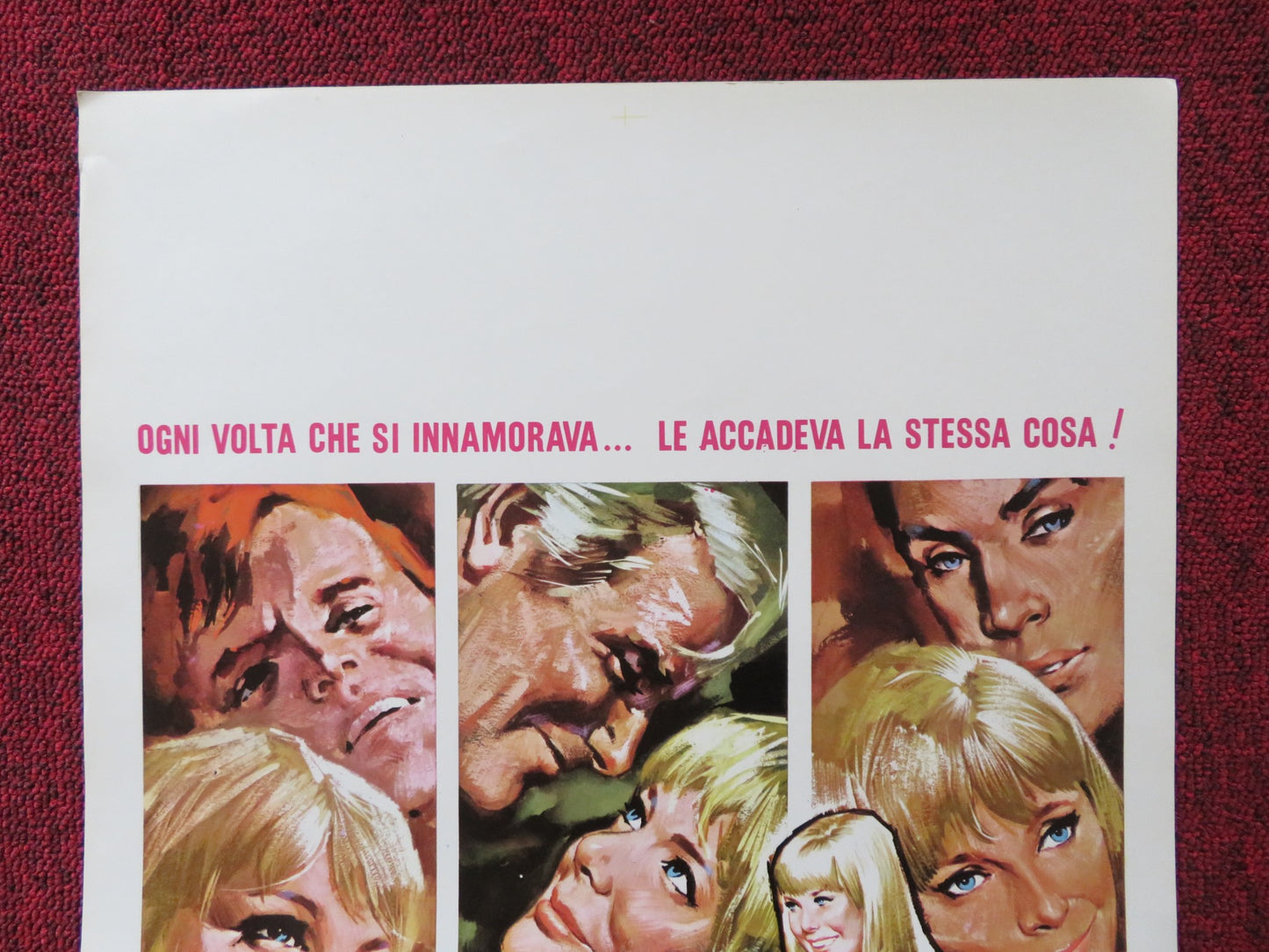 GIRL LIKE ME ITALIAN LOCANDINA POSTER BARBARA FERRIS HARRY ANDREW ANDREWS 1969