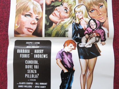 GIRL LIKE ME ITALIAN LOCANDINA POSTER BARBARA FERRIS HARRY ANDREW ANDREWS 1969