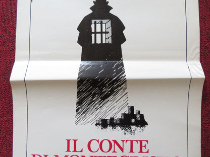 IL CONTE DI MONTECRISTO ITALIAN LOCANDINA POSTER JACQUES WEBER C. ROMANELLI 1980