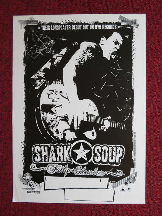 SHARK SOUP FATLIP SHOWBOX GERMAN MUSIC PROMO POSTER ALBUM POSTER 2005