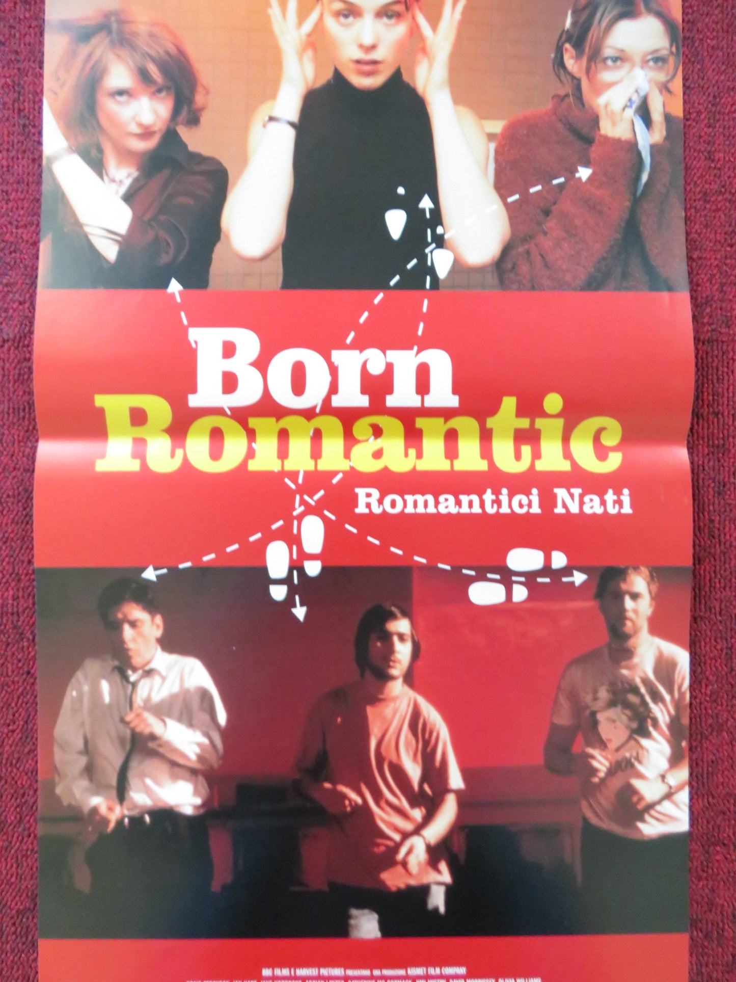 BORN ROMANTIC ITALIAN LOCANDINA POSTER CRAIG FERGUSON IAN HART 2000