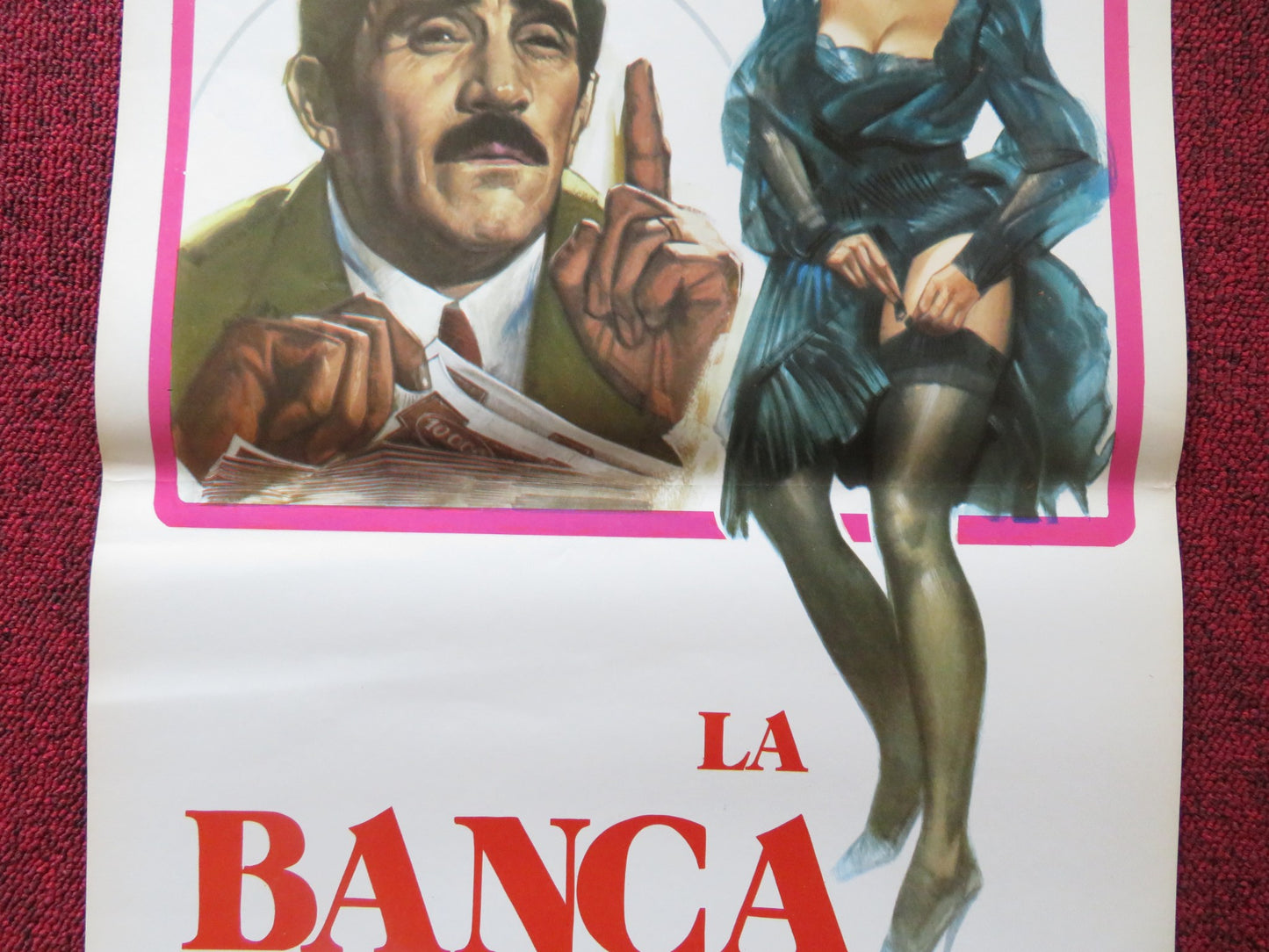 LA BANCA DI MONATE ITALIAN LOCANDINA POSTER WALTER CHIARI MAGALI NOEL 1976