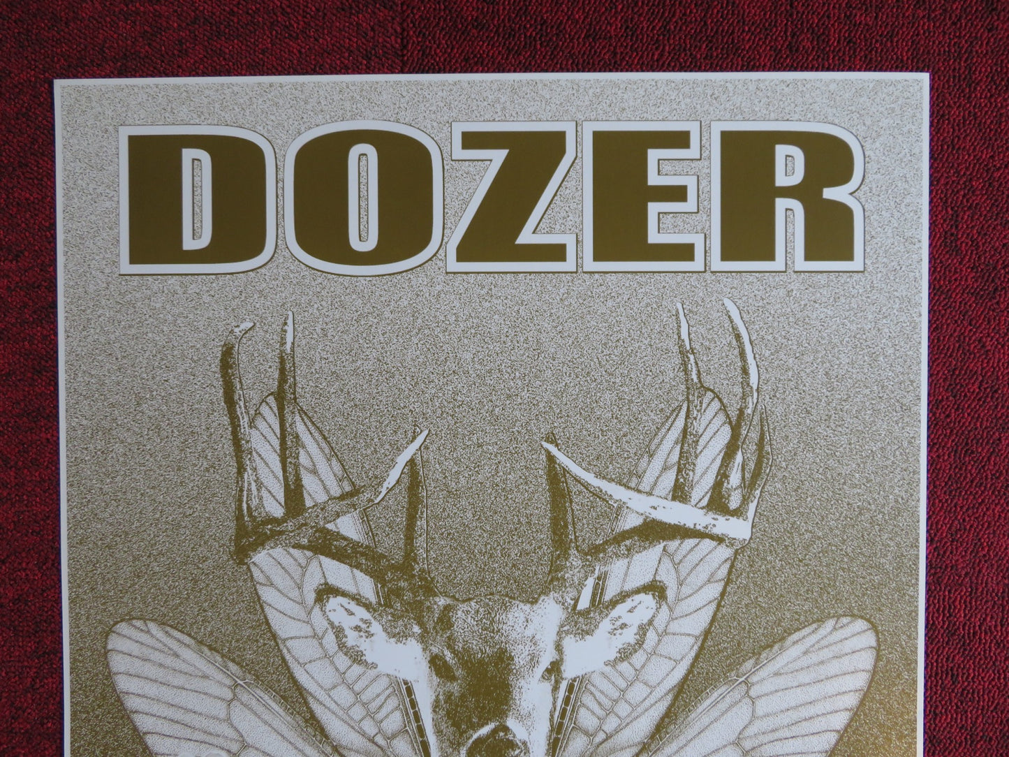 DOZER THROUGH THE EYES OF HEATHENS US MUSIC PROMO ALBUM POSTER 2006