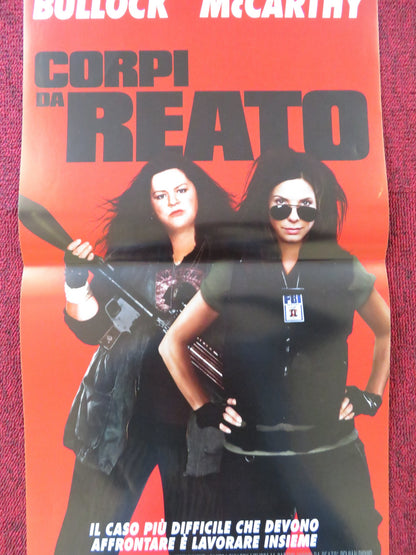 THE HEAT ITALIAN LOCANDINA POSTER SANDRA BULLOCK MELISSA MCCARTHY  2013