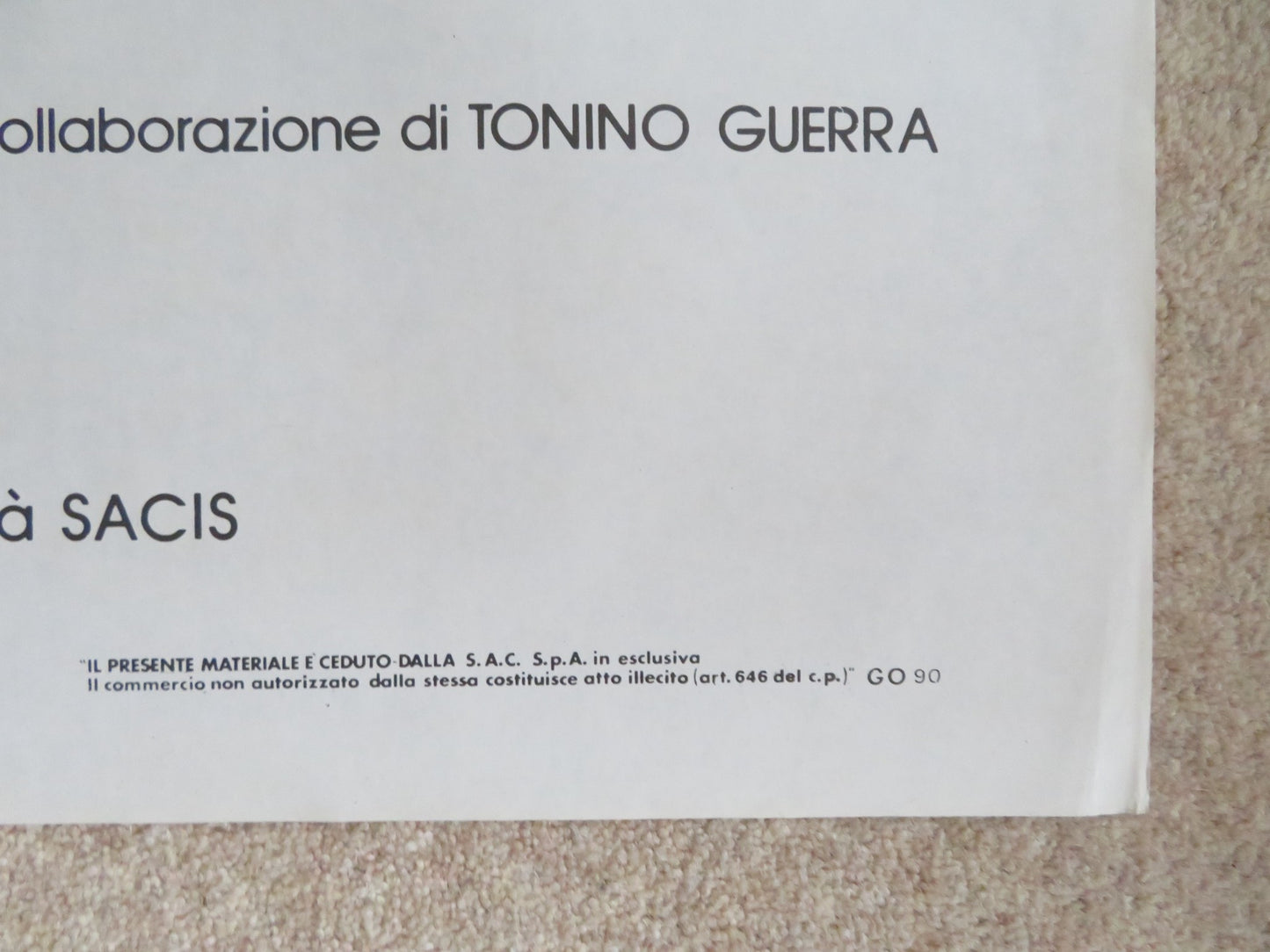 HENRY IV ITALIAN 2 FOGLIO POSTER MARCELLO MASTROIANNI CLAUDIA CARDINALE 1984