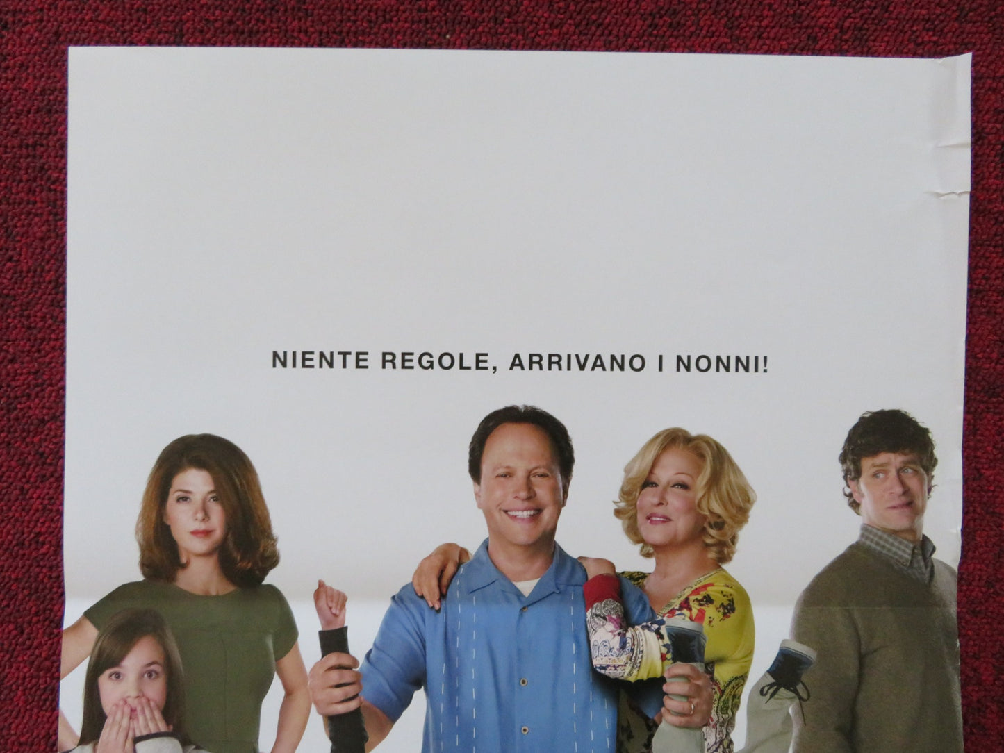 PARENTAL GUIDANCE ITALIAN LOCANDINA POSTER BILLY CRYSTAL BETTE MIDLER 2012