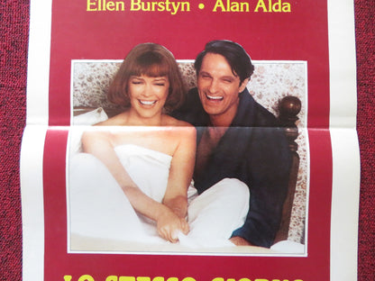 SAME TIME, NEXT YEAR ITALIAN LOCANDINA POSTER ELLEN BURSTYN ALAN ALDA 1978