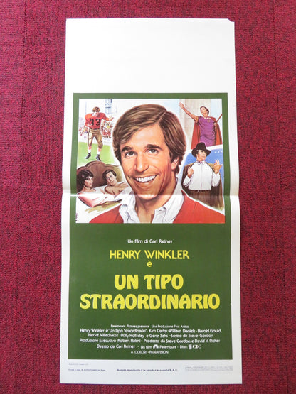 THE ONE AND ONLY ITALIAN LOCANDINA POSTER HENRY WINKLER KIM DARBY 1978