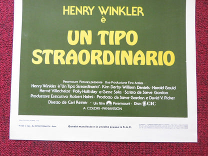 THE ONE AND ONLY ITALIAN LOCANDINA POSTER HENRY WINKLER KIM DARBY 1978