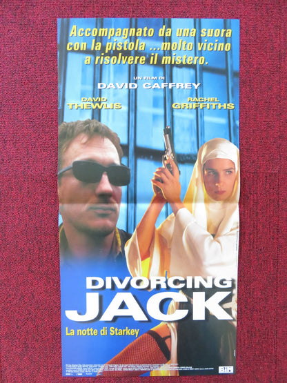 DIVORCING JACK ITALIAN LOCANDINA POSTER DAVID THWLIS RACHEL GRIFFITHS 1998