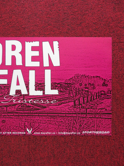 CHILDREN OF FALL BONJOUR TRISTESSE GERMAN MUSIC PROMO ALBUM POSTER 2005