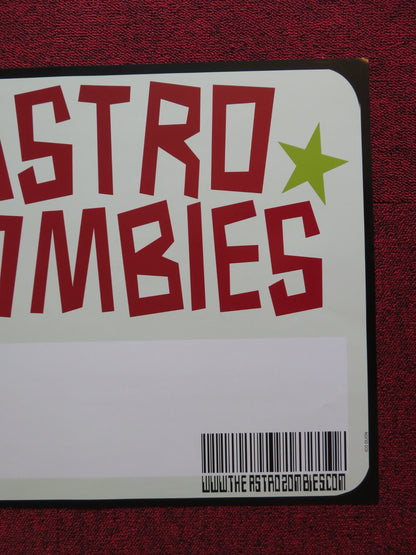 THE ASTRO ZOMBIES US MUSIC PROMO POSTER BAND POSTER 1990S