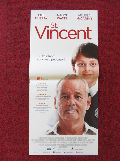 ST. VINCENT ITALIAN LOCANDINA POSTER BILLY MURRAY NAOMI WATTS 2014