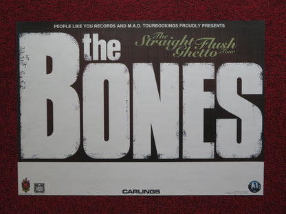 THE BONES THE STRAIGHT FLUSH GHETTO TOUR MUSIC PROMO POSTER TOUR POSTER 2004