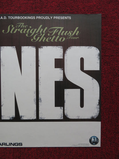 THE BONES THE STRAIGHT FLUSH GHETTO TOUR MUSIC PROMO POSTER TOUR POSTER 2004