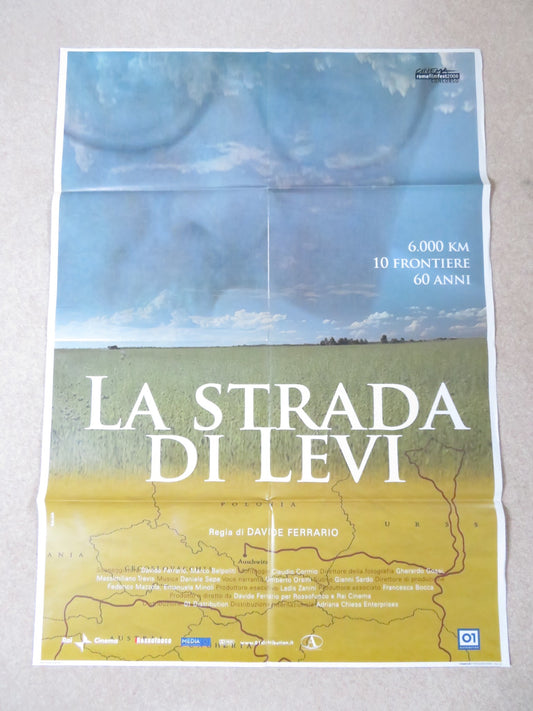 LA STRADA DI LEVI ITALIAN 2 FOGLIO POSTER UMBERTO ORSINI MARIO RIGONI STERN 2006