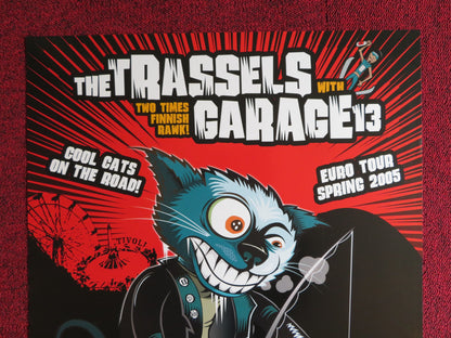 THE TRASSELS / GARAGE 13 GERMAN MUSIC PROMO POSTER TOUR POSTER 2005