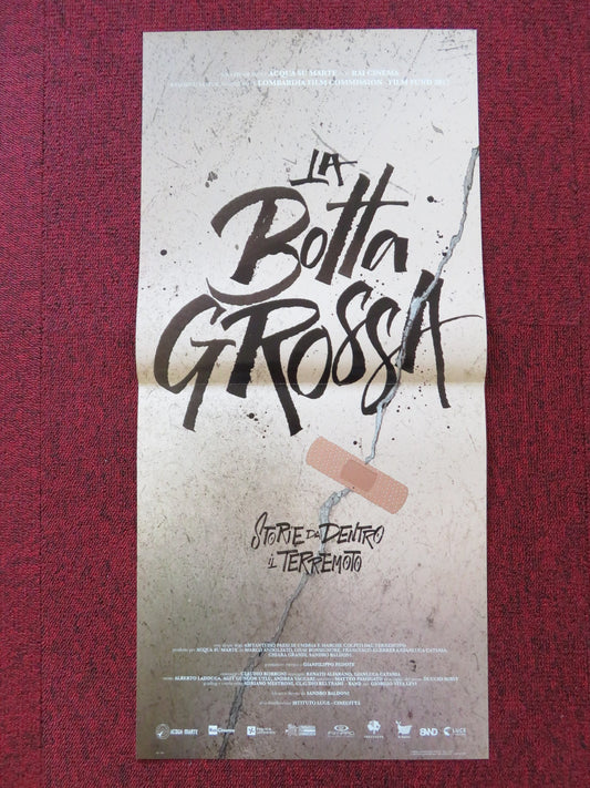 LA BOTTA GROSSA ITALIAN LOCANDINA POSTER SANDRO BALDONI  2017