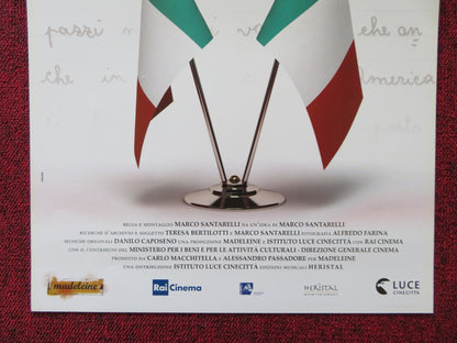 LETTERA AL PRESIDENTE ITALIAN LOCANDINA POSTER MARCO SANTARELLI 2013