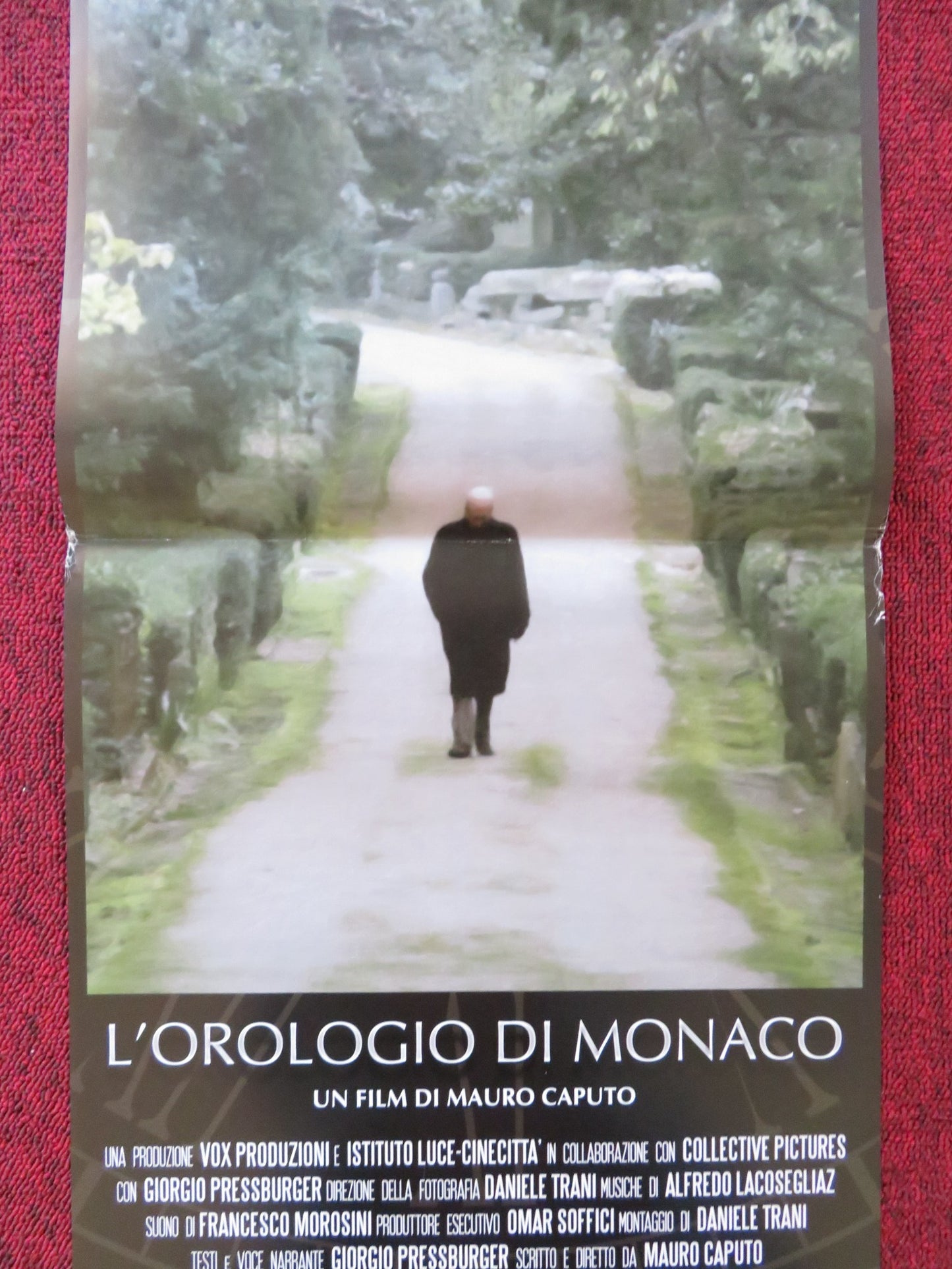 L'OROLOGIO DI MONACO ITALIAN LOCANDINA POSTER MAURO CAPUTO 2015