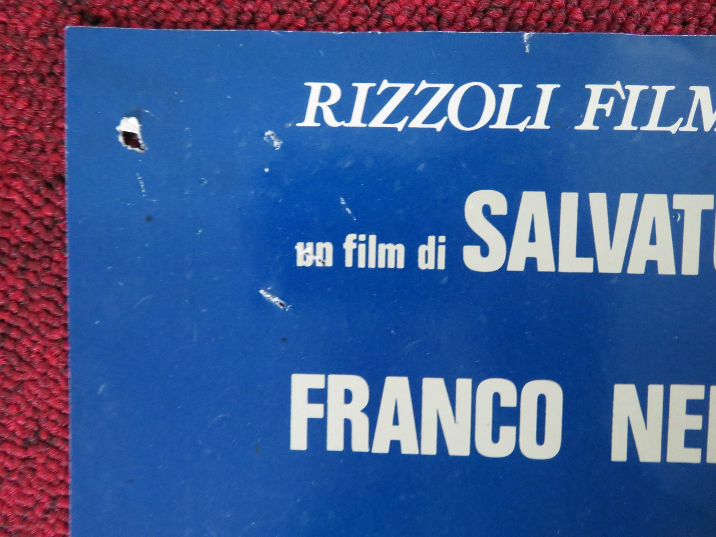 SUBMISSION - E ITALIAN FOTOBUSTA POSTER FRANCO NERO LISA GASTONI 1976