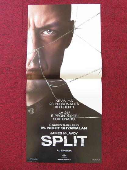 SPLIT ITALIAN LOCANDINA POSTER JAMES MCAVOY 2016