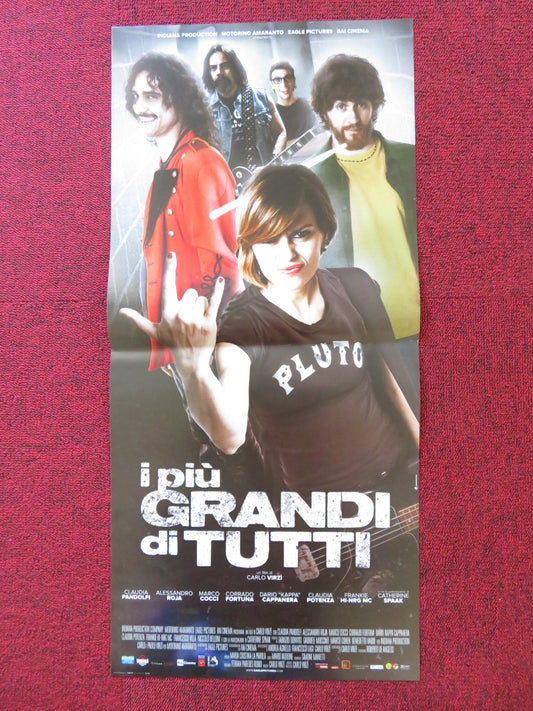 I PIU GRANDI DI TUTTI PERFETTI ITALIAN LOCANDINA POSTER CLAUDIA PANDOLFI 2011