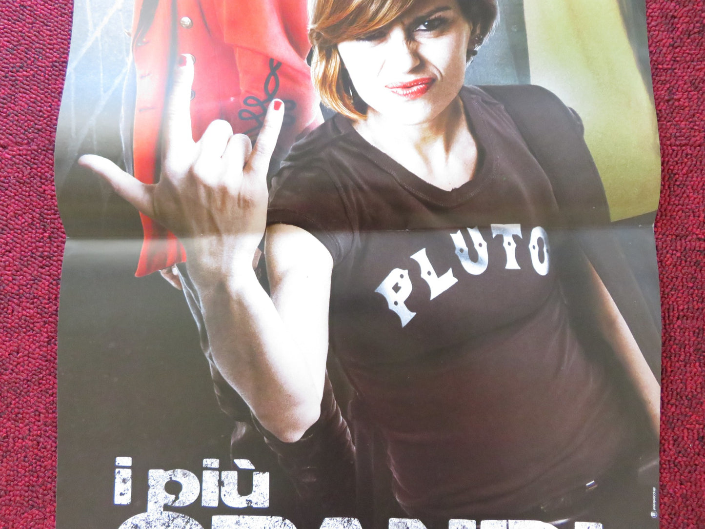 I PIU GRANDI DI TUTTI PERFETTI ITALIAN LOCANDINA POSTER CLAUDIA PANDOLFI 2011