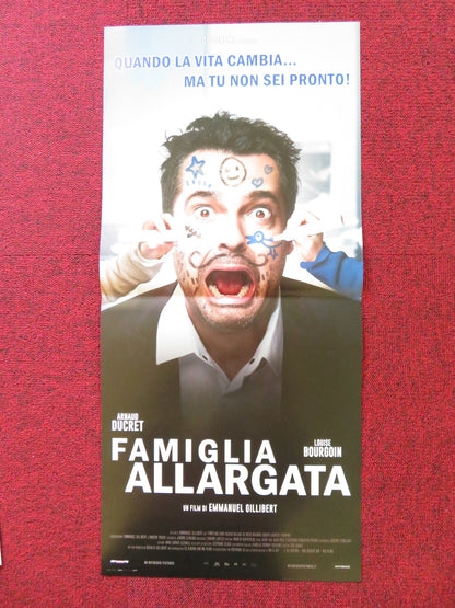 FAMIGLIA ALLARGATA ITALIAN LOCANDINA POSTER ARNAUD DUCRET LOUISE BOURGION 2018