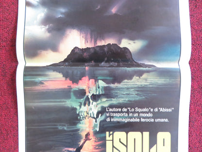 THE ISLAND ITALIAN LOCANDINA POSTER MICHAEL CAINE DAVID WARNER 1980