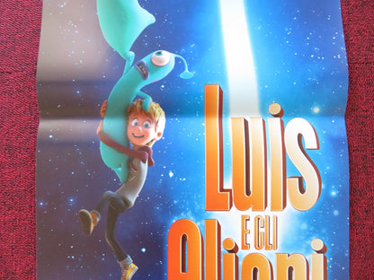 LUIS AND THE ALIENS ITALIAN LOCANDINA POSTER CALLUM MALONEY 2018