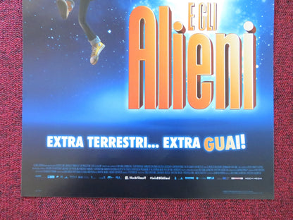 LUIS AND THE ALIENS ITALIAN LOCANDINA POSTER CALLUM MALONEY 2018