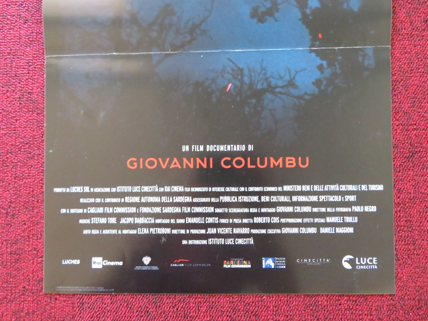 SURBILES ITALIAN LOCANDINA POSTER GIOVANNI COLUMBU 2017