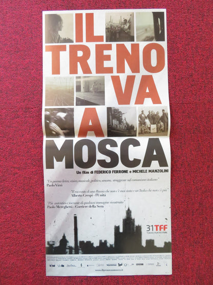 IL TRENO VA A MOSCA VITTORIO ITALIAN LOCANDINA POSTER FEDERICO FERRONE 2013