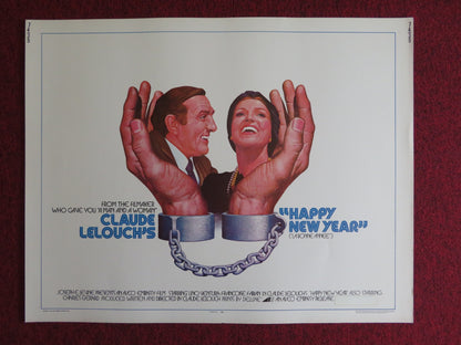 HAPPY NEW YEAR (LA BONNE ANNEE) US HALF SHEET (22"x 28") POSTER L. VENTURA 1974